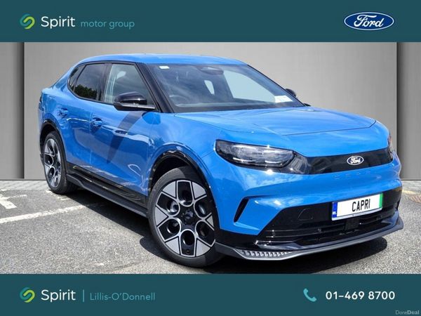 Ford Capri Coupe, Electric, 2026, Blue