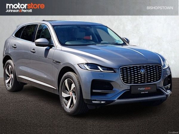 Jaguar F-Pace SUV, Petrol Plug-in Hybrid, 2022, Grey