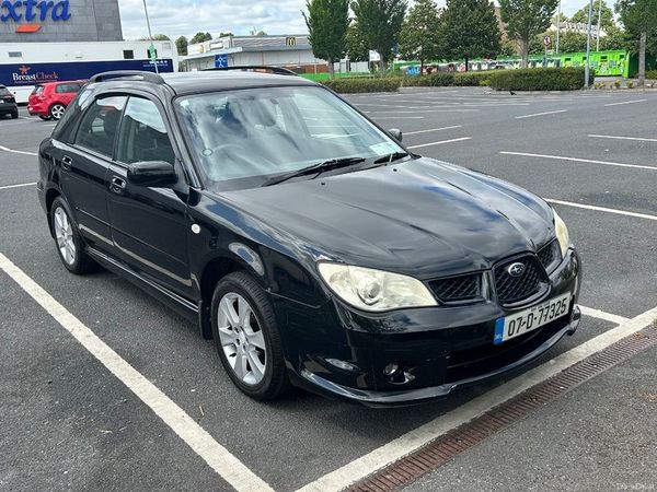 Subaru Impreza Estate, Petrol, 2007, Black