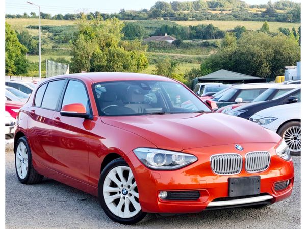 BMW 1-Series Hatchback, Petrol, 2014, Orange