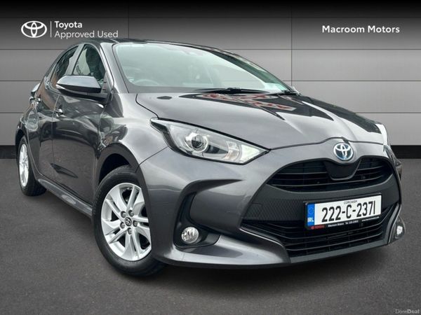 Toyota Yaris Hatchback, Petrol Hybrid, 2022, Grey