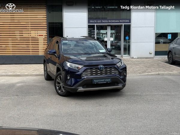 Toyota RAV4 SUV, Petrol Hybrid, 2024, Blue