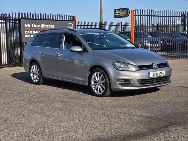 Volkswagen Golf Estate, Petrol, 2014, Silver