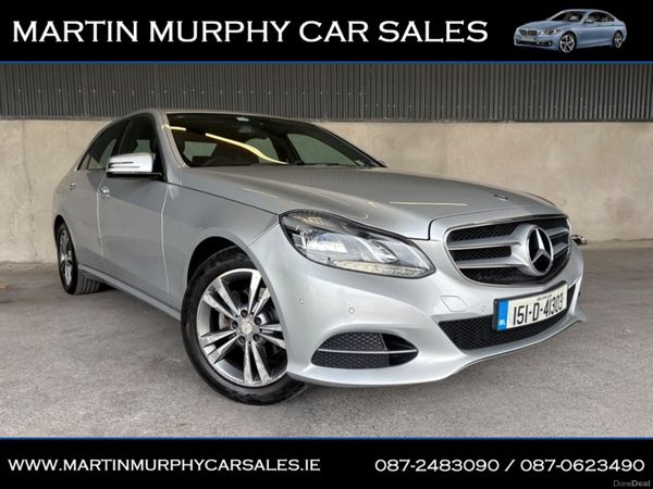 Mercedes-Benz E-Class Saloon, Diesel, 2015, Silver