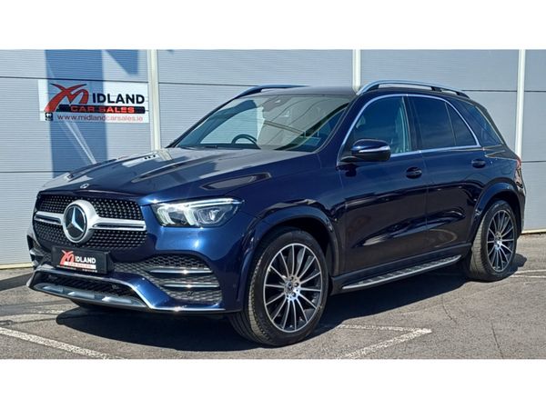 Mercedes-Benz GLE Estate, Diesel Hybrid, 2022, Blue