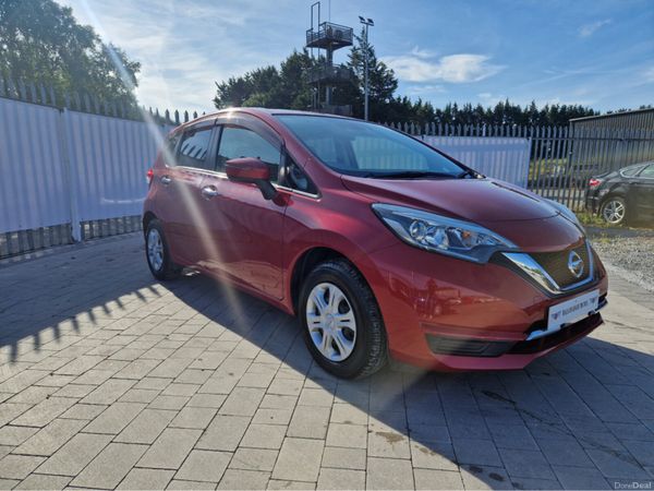 Nissan Note Hatchback, Petrol, 2017, Red