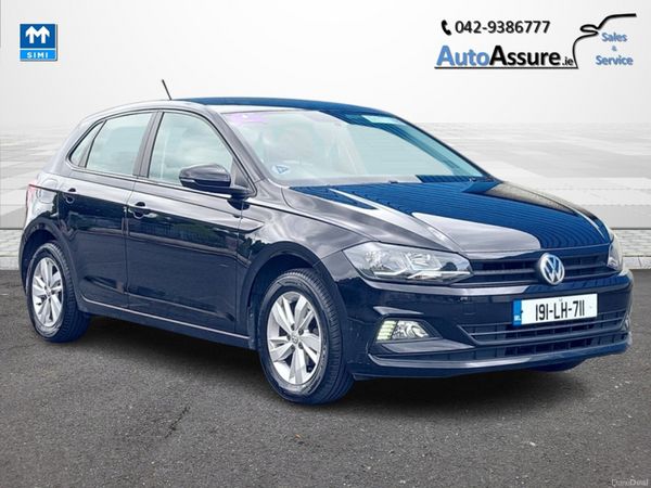Volkswagen Polo Hatchback, Petrol, 2019, Black