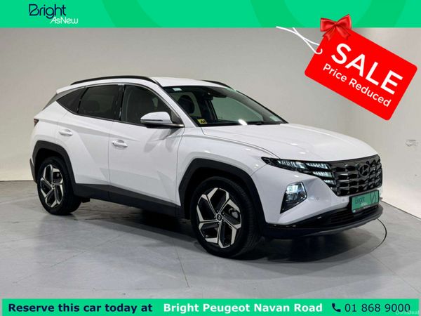 Hyundai Tucson MPV, Petrol Hybrid, 2023, White