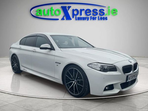 BMW 5-Series Saloon, Diesel, 2016, White