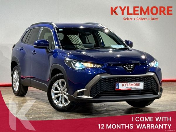 Toyota Corolla Cross SUV, Petrol Hybrid, 2024, Black
