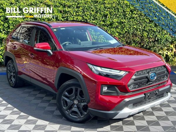 Toyota RAV4 SUV, Petrol Hybrid, 2023, Red