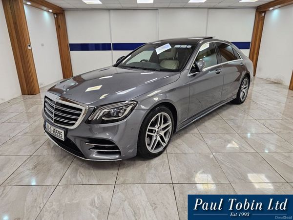 Mercedes-Benz S-Class Saloon, Diesel, 2018, Grey