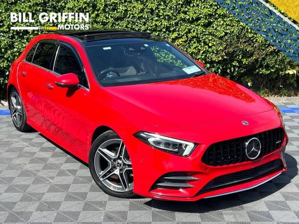 Mercedes-Benz A-Class Hatchback, Diesel, 2019, Red