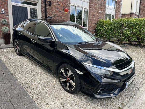 Honda Civic Hatchback, Petrol, 2018, Black