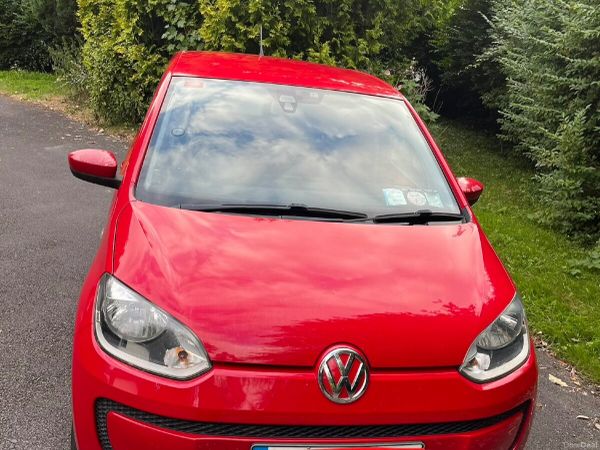 Volkswagen up! Hatchback, Petrol Hybrid, 2013, Red
