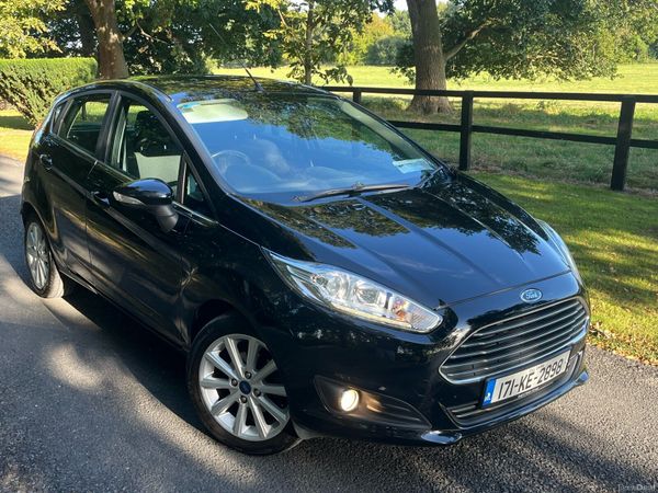 Ford Fiesta Hatchback, Diesel, 2017, Black
