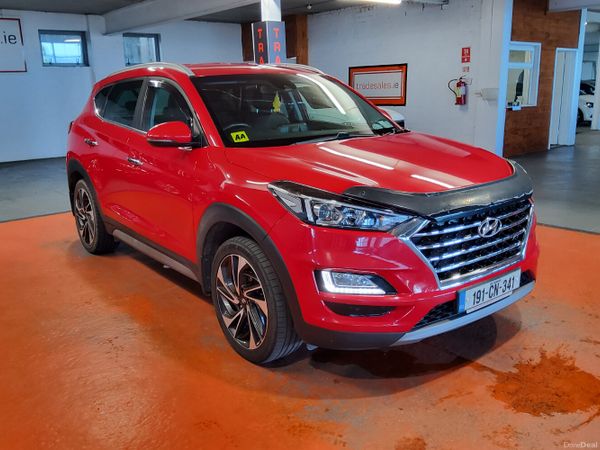 Hyundai Tucson SUV, Diesel, 2019, Red