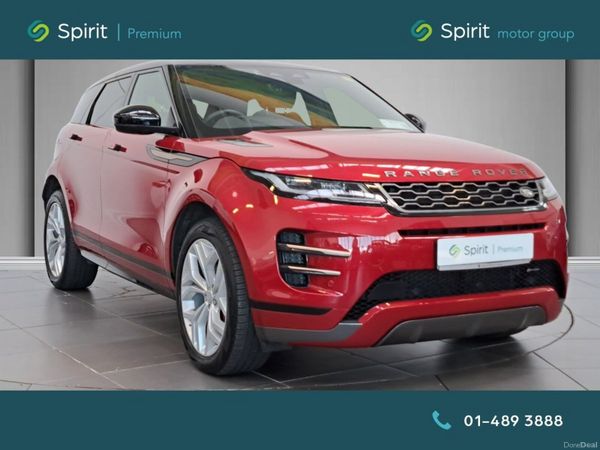 Land Rover Range Rover Evoque SUV, Petrol Plug-in Hybrid, 2023, Red