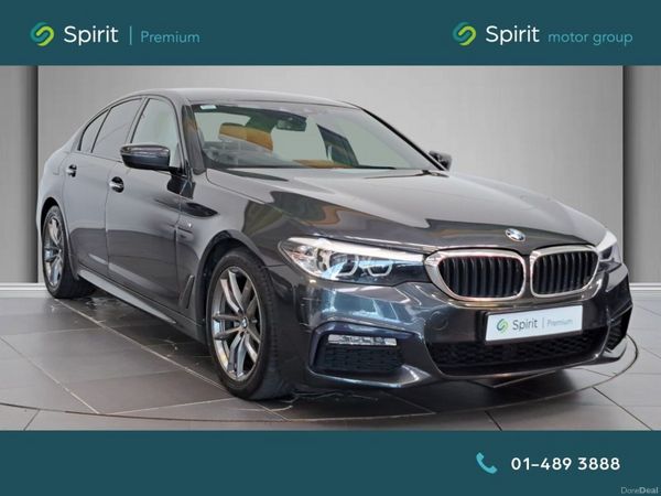 BMW 5-Series Saloon, Diesel, 2018, Grey