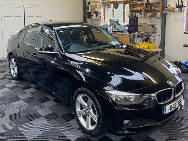 BMW 3-Series Saloon, Diesel, 2014, Black