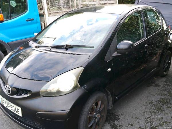 Toyota Aygo Hatchback, Petrol, 2006, Black