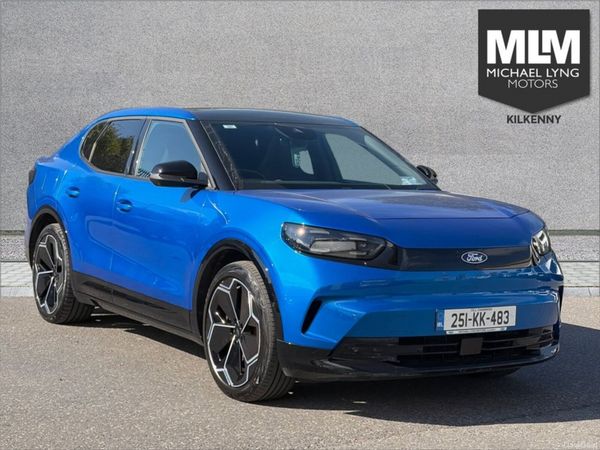 Ford Capri MPV, Electric, 2025, Blue