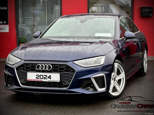 Audi A4 Saloon, Diesel, 2024, Blue