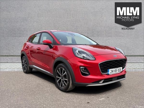 Ford Puma MPV, Petrol Hybrid, 2024, Red