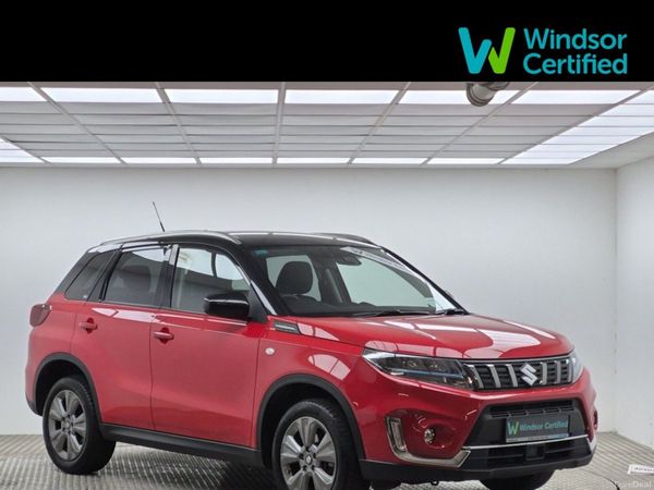 Suzuki Vitara SUV, Petrol Hybrid, 2023, Red