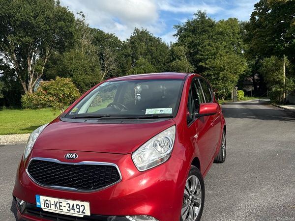 Kia Venga MPV, Diesel, 2016, Red