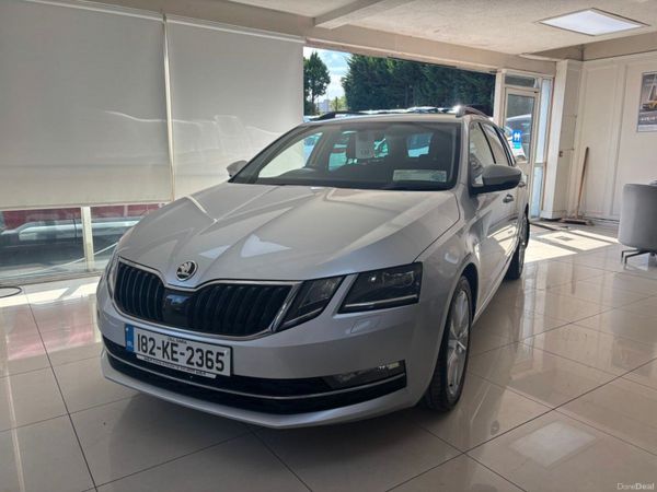 Skoda Octavia Estate, Diesel, 2018, Silver