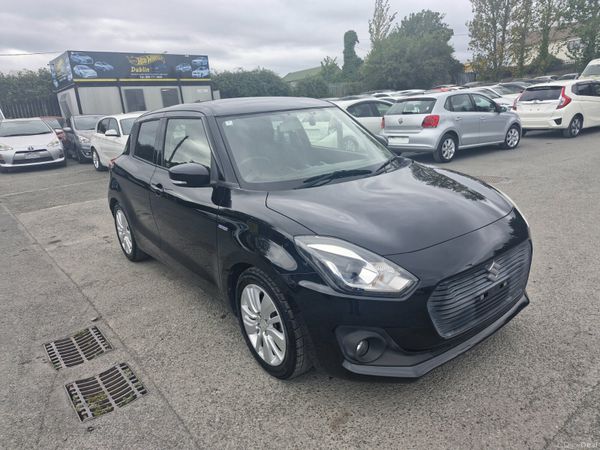Suzuki Swift Hatchback, Petrol Hybrid, 2018, Black