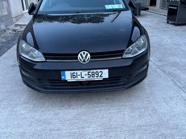 Volkswagen Golf Hatchback, Diesel, 2016, Black