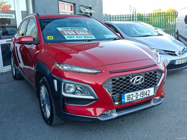 Hyundai KONA MPV, Diesel, 2018, Red