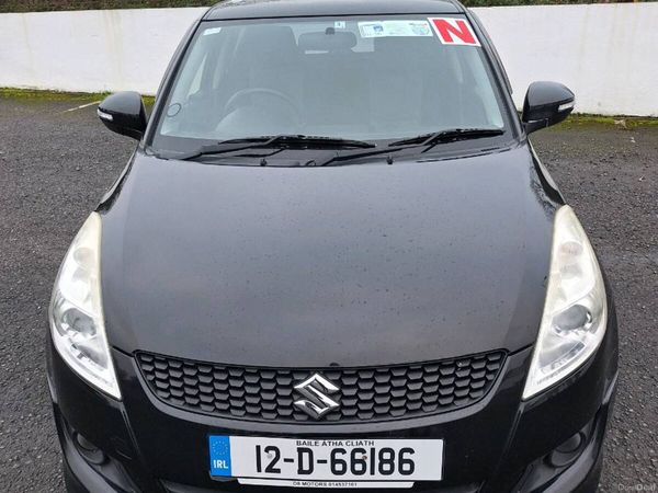 Suzuki Swift Hatchback, Petrol, 2012, Black
