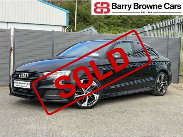 Audi A3 Saloon, Diesel, 2020, Black