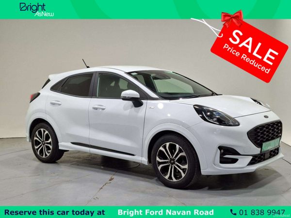 Ford Puma MPV, Petrol Hybrid, 2024, White