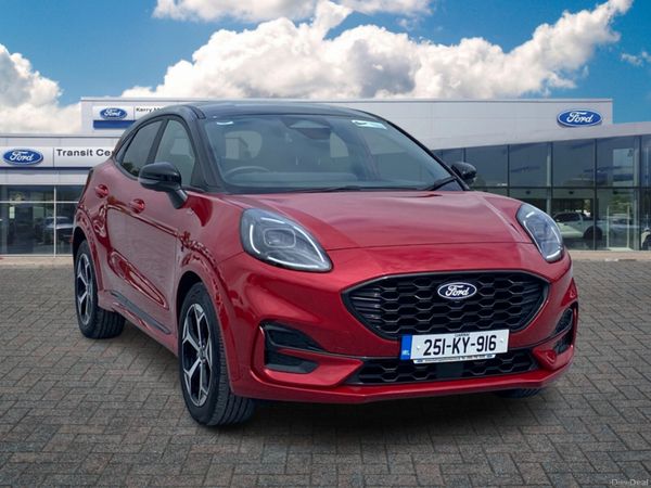 Ford Puma SUV, Petrol, 2025, Red