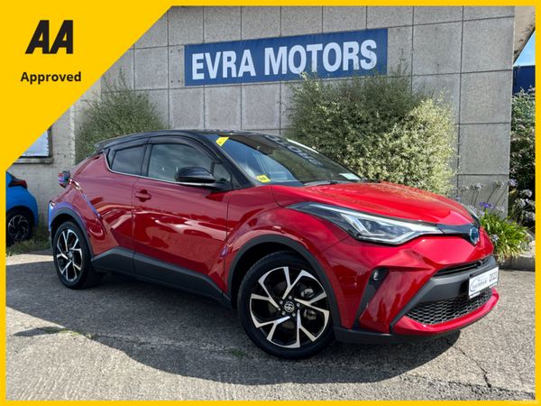 Toyota C-HR SUV, Petrol Hybrid, 2023, Red