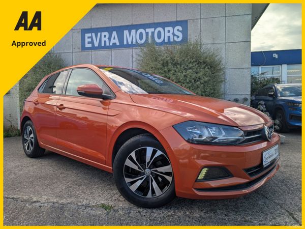 Volkswagen Polo Hatchback, Petrol, 2019, Orange