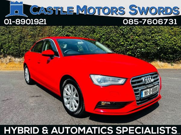 Audi A3 Saloon, Petrol, 2016, Red