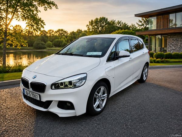 BMW 2-Series Estate, Petrol Plug-in Hybrid, 2016, White