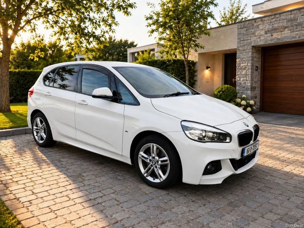 BMW 2-Series Estate, Petrol Plug-in Hybrid, 2016, White