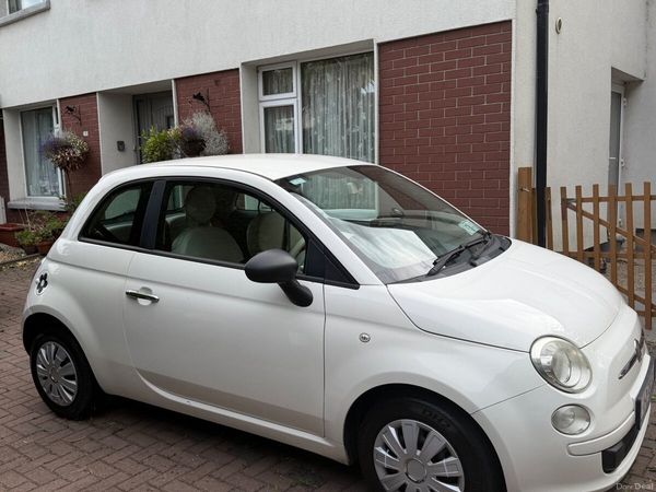 Fiat 500 Hatchback, Petrol, 2011, White