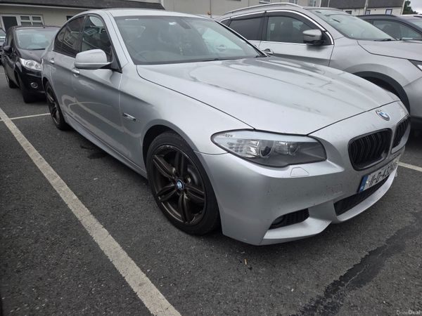 BMW 5-Series Saloon, Diesel, 2011, Silver