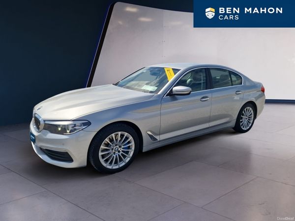 BMW 5-Series Saloon, Diesel, 2018, Silver