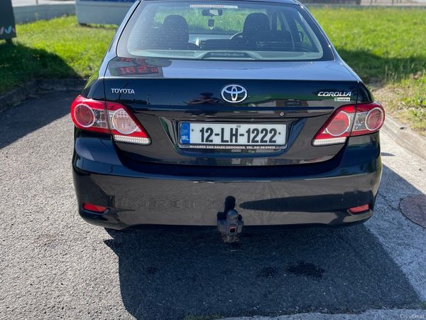 Toyota Corolla Saloon, Petrol, 2012, Black