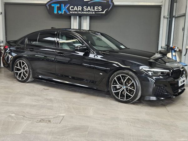 BMW 5-Series Saloon, Diesel, 2021, Black