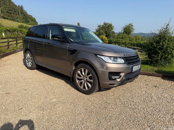 Land Rover Range Rover Sport SUV, Diesel, 2017, Brown