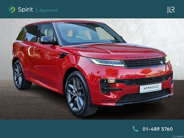 Land Rover Range Rover Sport SUV, Petrol Hybrid, 2025, Red